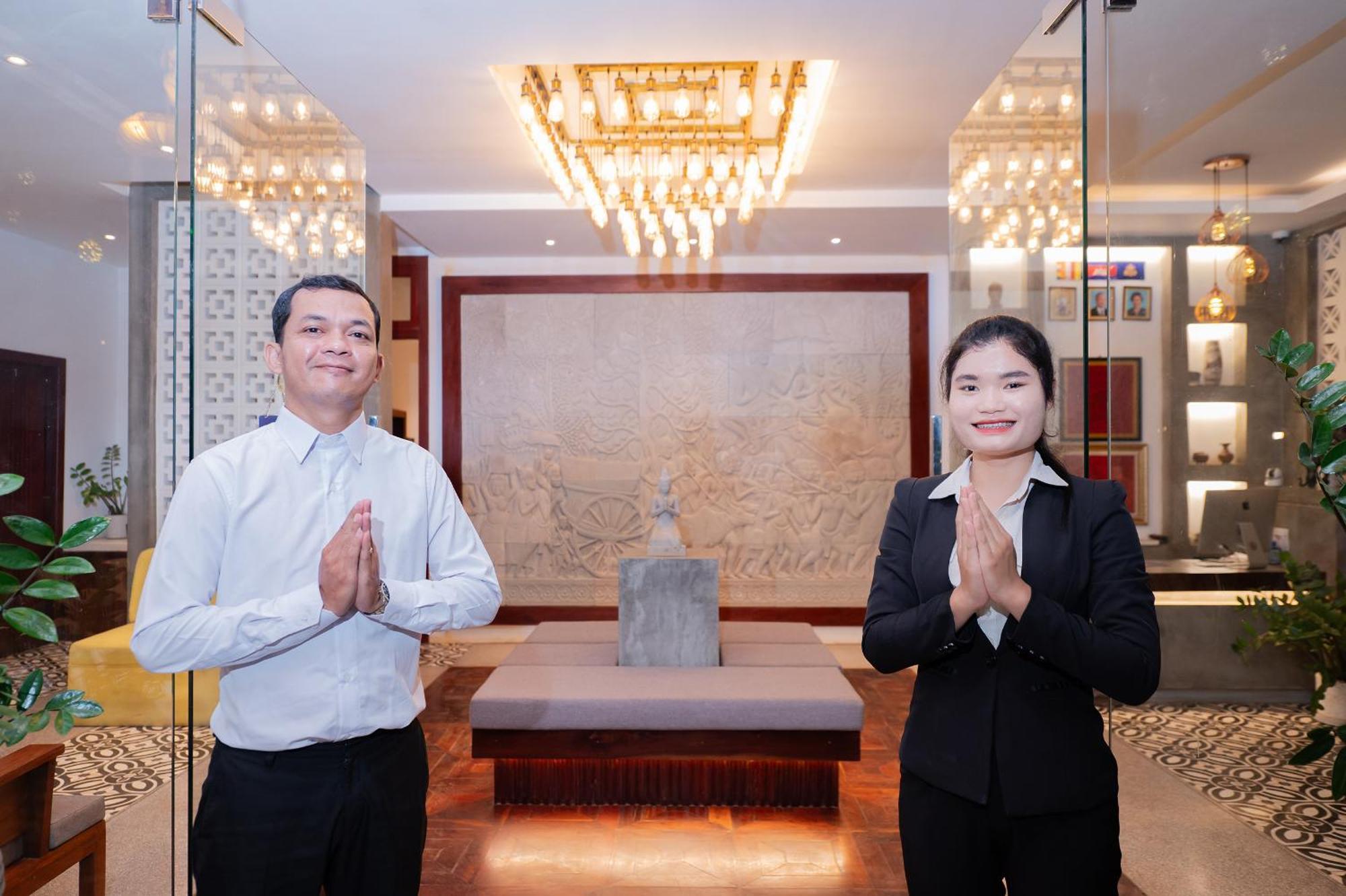 Victoria Central Residence Siem Reap Bagian luar foto