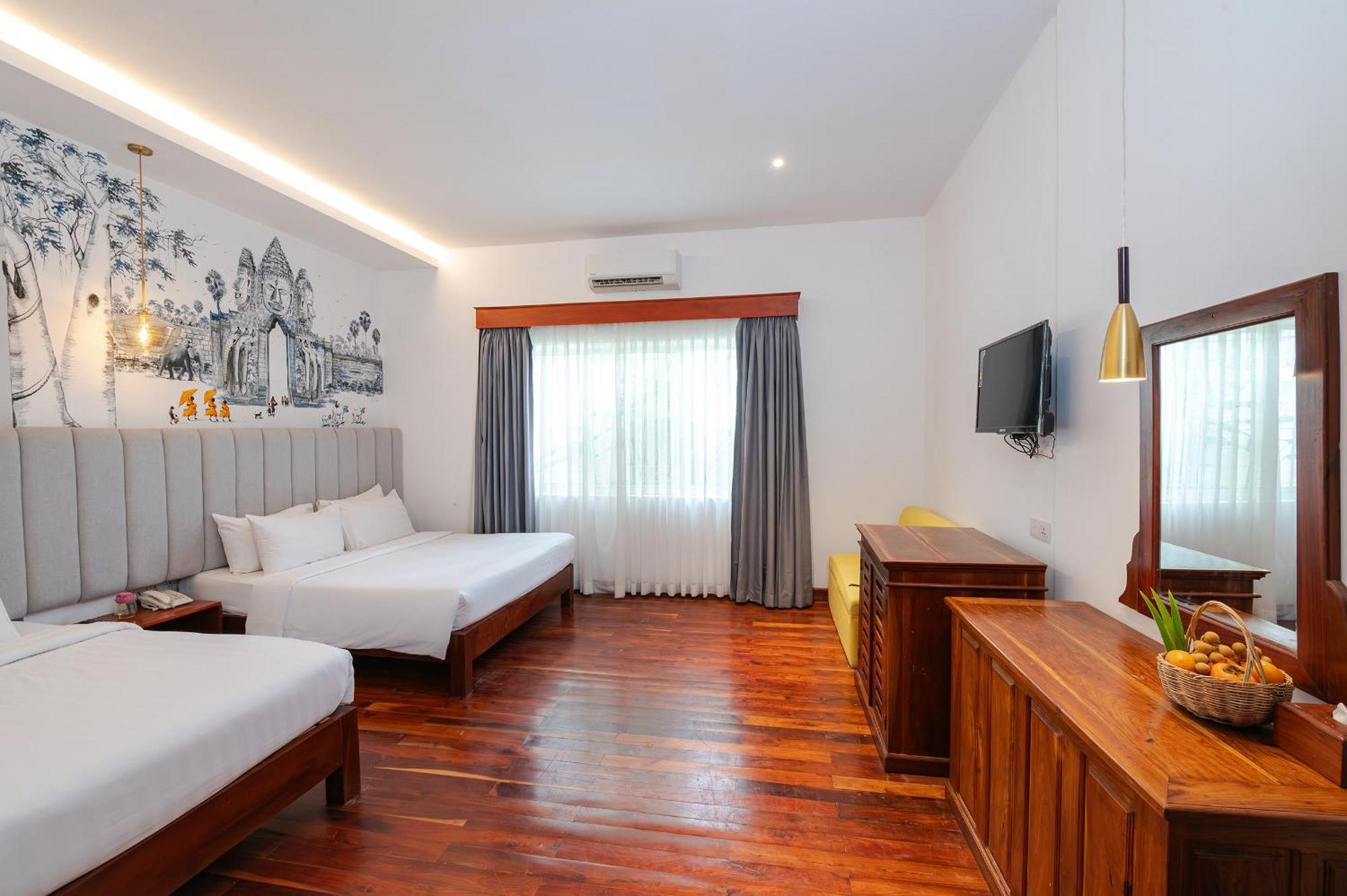 Victoria Central Residence Siem Reap Bagian luar foto